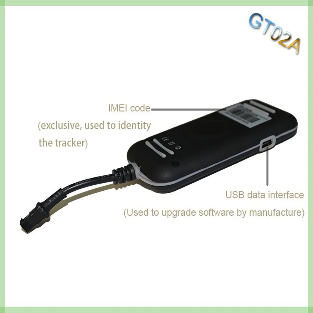  Geartronics Mini GPS Auto Tracker GPS Locator GT02A GSM GPS Tracker Für Auto 12-36V Google Maps Rea