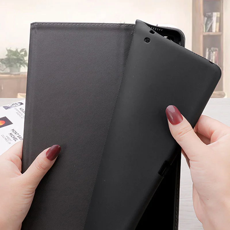 For iPad Air 3 10.5 Case Cartoon PU Leather Silicone Soft Back Cover Flip Smart Stand Tablet Cover For iPad Pro 10.5 Case