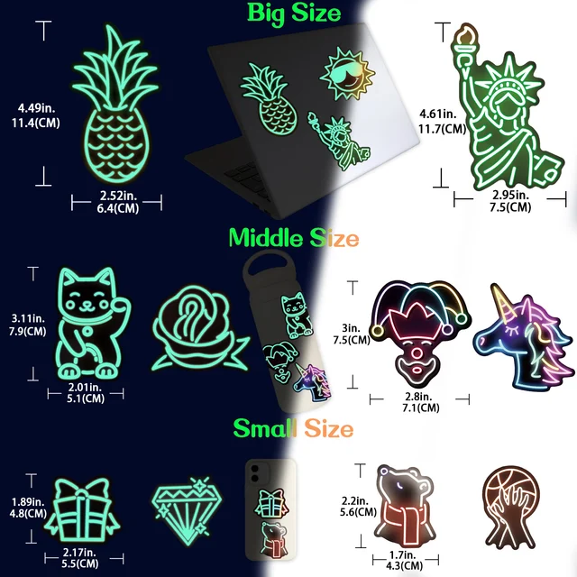 Animals Stickers Cute Cartoon Dog Cat Pig Sticker Anime Pack for Skateboard Phone Guitar Car Laptop Bicycle Fridge Kid Toys 4