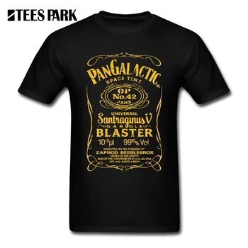 

T Shirt Casual Pan Galactic Gargle Blaster No. 42 HONEY Man Short Sleeve Big Size Cotton Tees 2020 New Men Funny Graphic T-Shirt