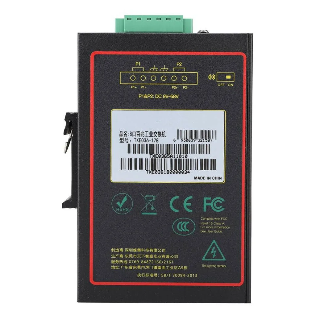 

Network Switcher 8 Port 10/100Mbps Ethernet Network Switch HUB Desktop Fast LAN Switcher Adapter 822#2