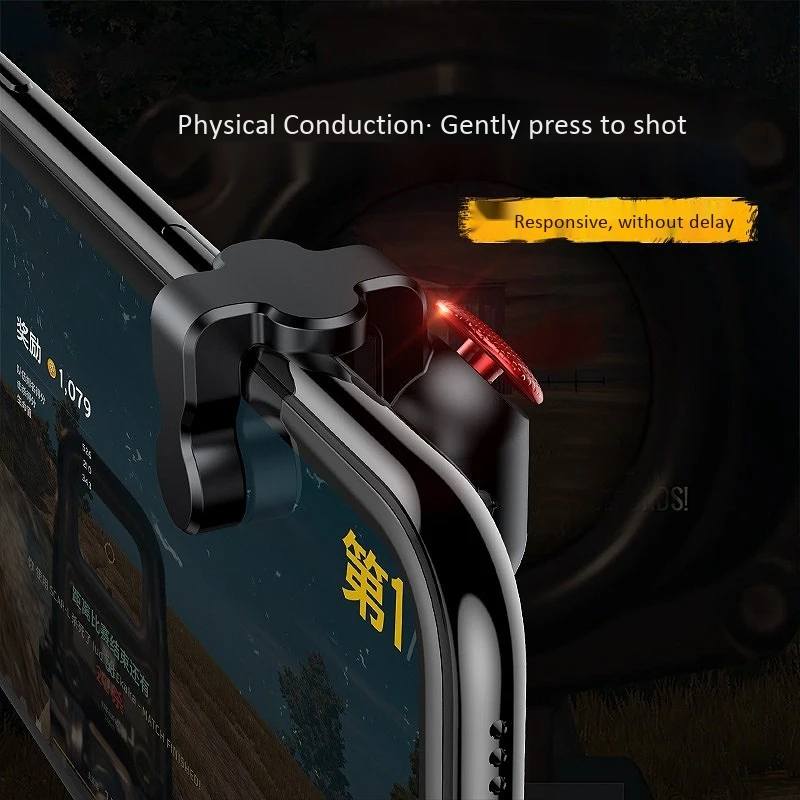 Геймпад Baseus джойстик для PUBG триггер огонь Кнопка Aim L1 R1 ключ L1R1 шутер контроллер