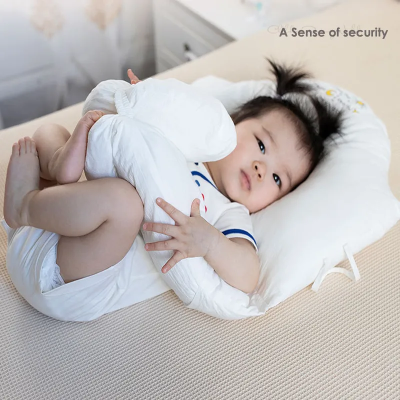 Baby Shower Gift Baby Head Pillow Support Pillow Protection For Flat Head Syndrome Newborn Pillow For Sleeping Baby Protective Pillow 