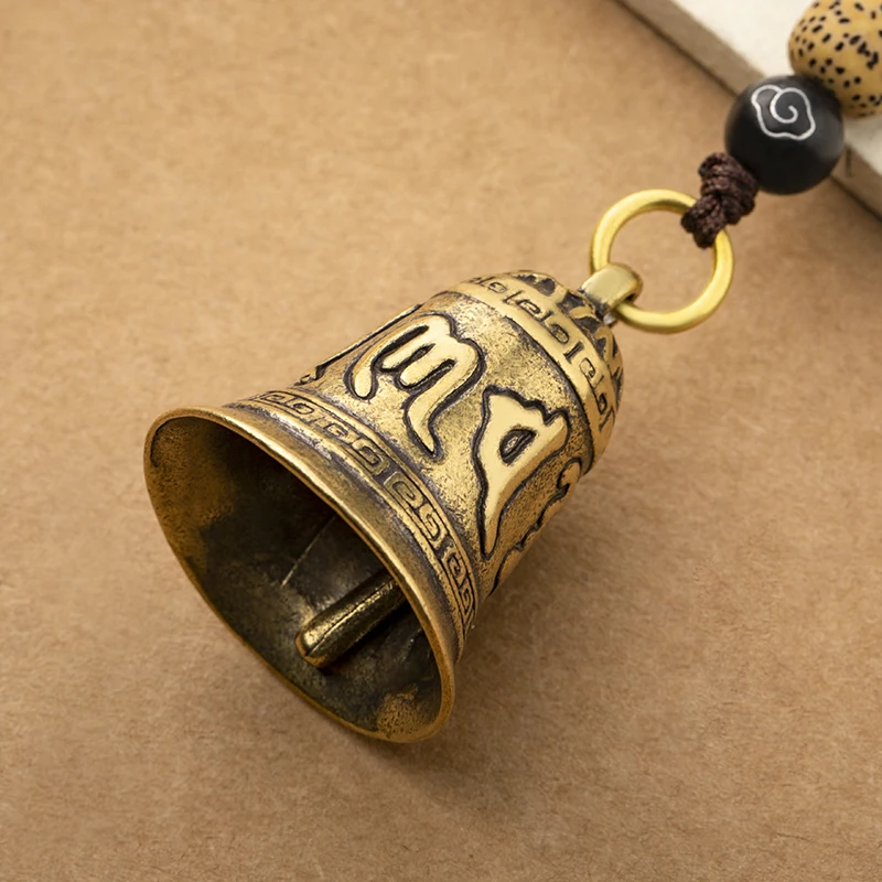 brass bell keychain pendant (12)