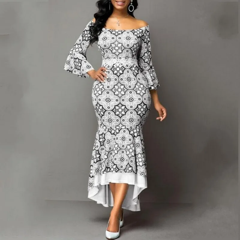 african suit 4XL 5XL Plus Size African Long Maxi Dresses Women 2020 African Clothes Africa Dress Print Dashiki Ladies Clothing Ankara Dress african pants