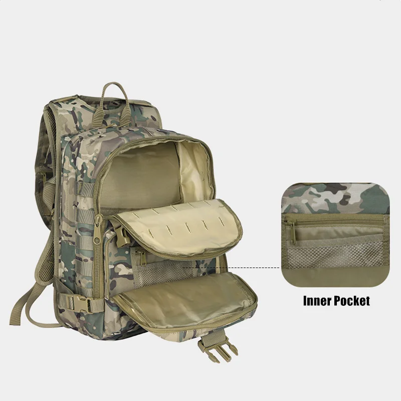 Molle Camo Тактический военный рюкзак армейский водонепроницаемый походный рюкзак дорожный Рюкзак Спорт на открытом воздухе альпинистская сумка