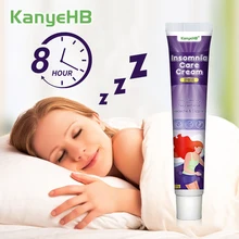 

1pcs Improve Sleep Sleep Aid Cream Soothe Insomnia Relax Help Sleep Cream Soothe Mood Relieve Anxiety Herbal Balm Ointment G009