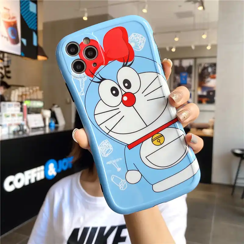 ドラえもんフォトフレーム小ウエストimd電話iphone 11プロマックス7 8プラスx Xr Xs最大漫画の携帯電話保護カバーアニメ Phone Case Covers Aliexpress
