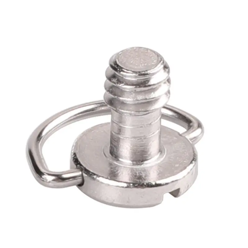 1/4 camera screw 10pcs for quick release plate 1/4 inch Folding D-Ring Adapter Tripod Monopod Quick Release Plate Camera camera tripod plate,camera tripod adapter,camera mount plate,camera base plate,camera screw set