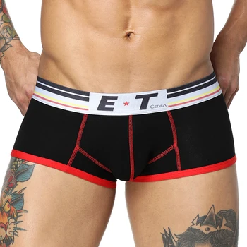 

Male Underwear Men boxers Boxer Shorts Panties Brand Clothing Cueca Cuecas Boxer U Convex Pouch Men Boxers Shorts