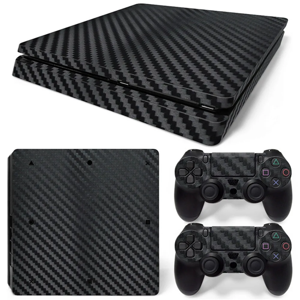 Sticker Autocollant Noir Pour Bande Lumineuse PS4 (Lightbar) - Style Nuke, Neuf, Finition Mate