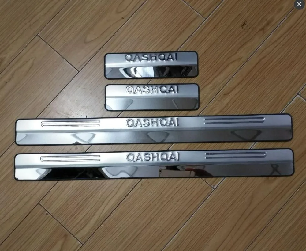 Автомобильный Стайлинг для Nissan Qashqai 2009-2019 J10 J11 Боковая дверь подоконник протектор