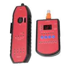 Провод YN-893 провода LAN сетевой кабель Электрический тестер линия Finder тестирование с светодиодный свет автоматический контактный выключатель