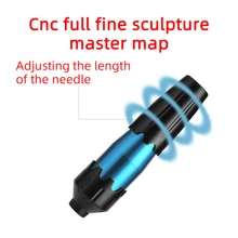 Профессиональная роторная тату машина Мощный Тихий мотор Перманентный макияж бровей губ подводка для глаз гибридная Татуировка ручка