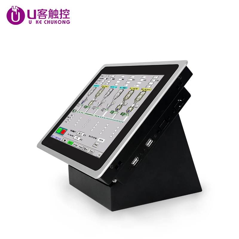 VESA/Desktop 15 ġ 1024*768 뷮  ġ ũ lcd ÷   (VGA/RJ45/DVI )