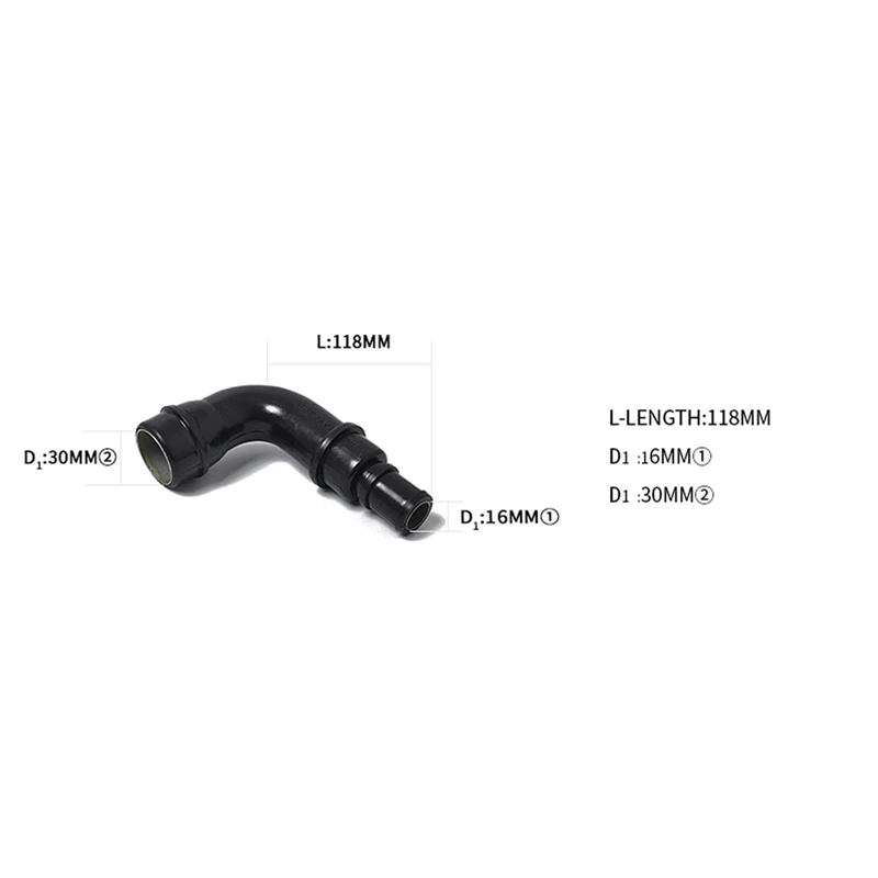 for Volkswagen Audi Engine Crankcase Respirator Exhaust Pipe Ventilation Hose