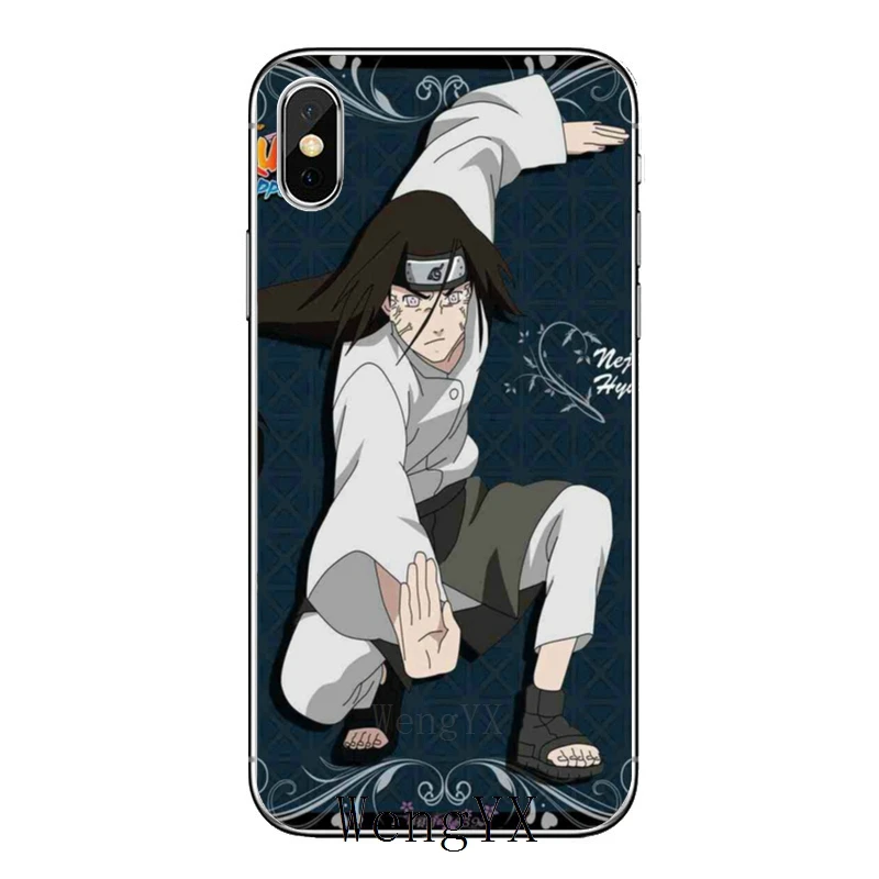 Прозрачный чехол для телефона с рисунком из мультфильма «Наруто» neji hyuga для Xiaomi Redmi Note 7 6 6A 5A 4 4A 3 pro S2 5 плюс 4x Pocophone F1 - Цвет: neji-hyuga-B-08