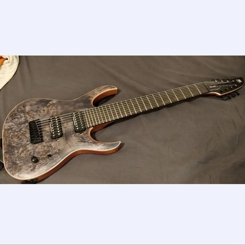 Блокирующий тюнер+ Mayones Duvell 8 струнная гитара из черного дерева гриф 5 слоев шеи болт-на mayones гитара