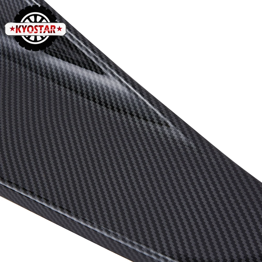 48 см автомобильный спойлер из углеродного волокна задний угол для губ диффузор
