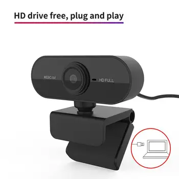 

HD Computer Camera Built-in HD Microphone 1920 x 1080p Webcam For Video Conferencing Webcast Online Course Teaching