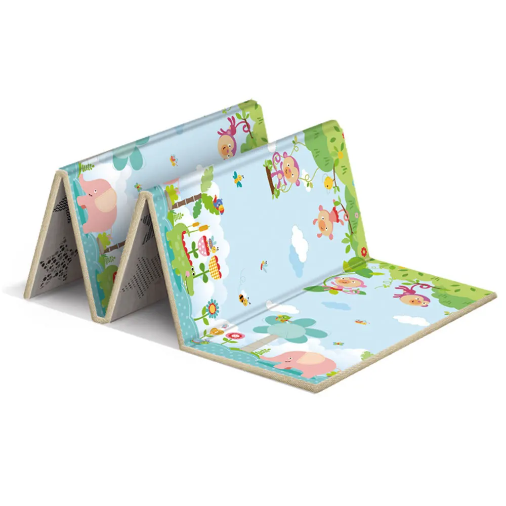

Infant Shining Baby Play Mat Folding Puzzle Playmat Gamepad For Infants Foam Crawling Protection Mat Pack And Play Mattress New