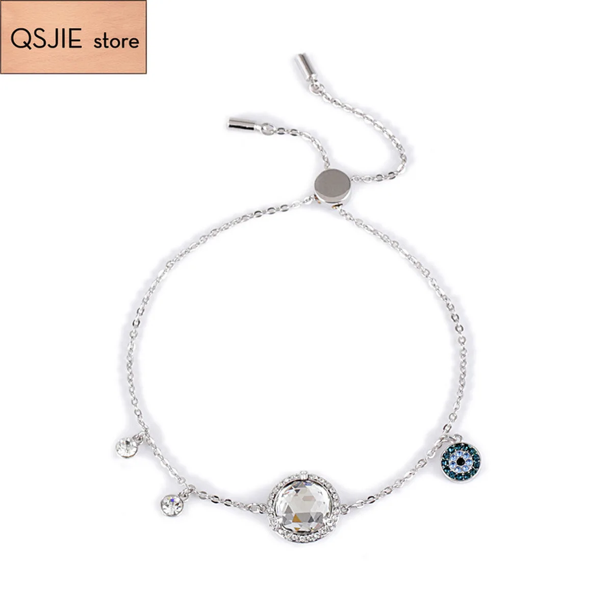 Высокое качество SWA "око дьявола" с углом обзора супер красивый комплект из женских туфель-браслет