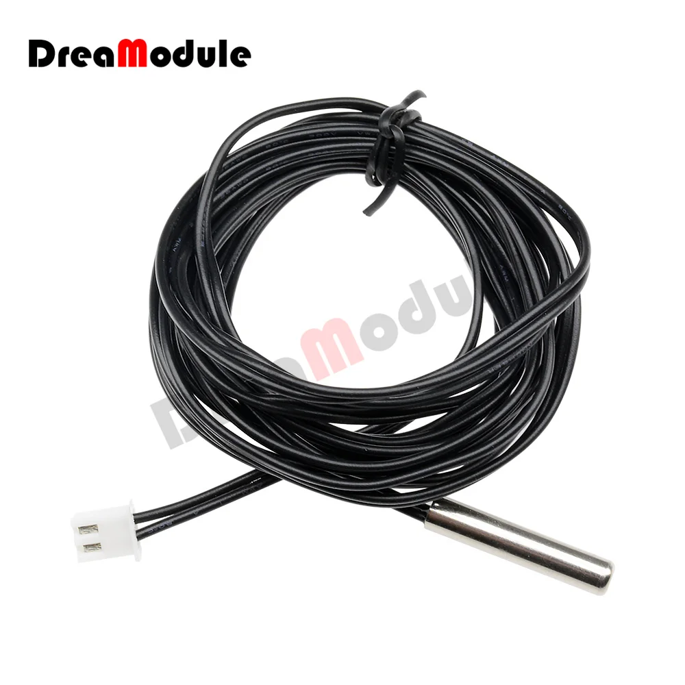 0.5/2/3M Waterproof NTC 10K 1% 3950 100M 200M Thermistor Accuracy Temperature Sensor Wire Cable Probe For Arduino W1209 W1401 |