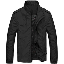 2021 New Fashion Men Casual Solid Fashion Slim Bomber Jacket Men Overcoat New Arrival Baseball Jackets Men's Jacket M-6XL Top