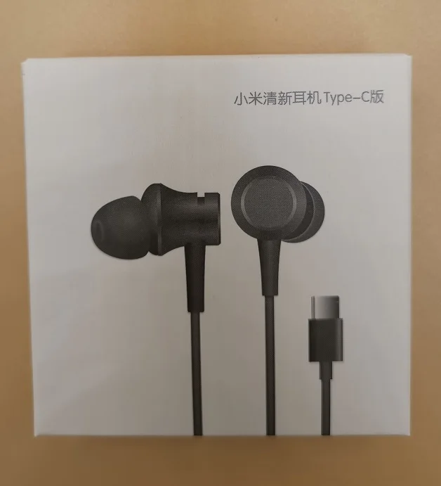 Type-C Black Оригинальные Xiao mi Piston 3 наушники mi Fresh 3,5 мм и type C наушники-вкладыши с mi c для mi 6 8 9 9se Red mi note 10 8 7 6 6a 5a pro - Цвет: Type-C Black