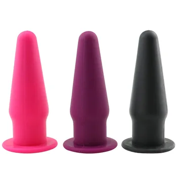 Bdsm Silicone Finger Anal Sex Toys for Man Erotic Anus Plug Soft G-Spot Stimulation Thread Vagina Dilator Butt Plug 18 Sex Shop 6