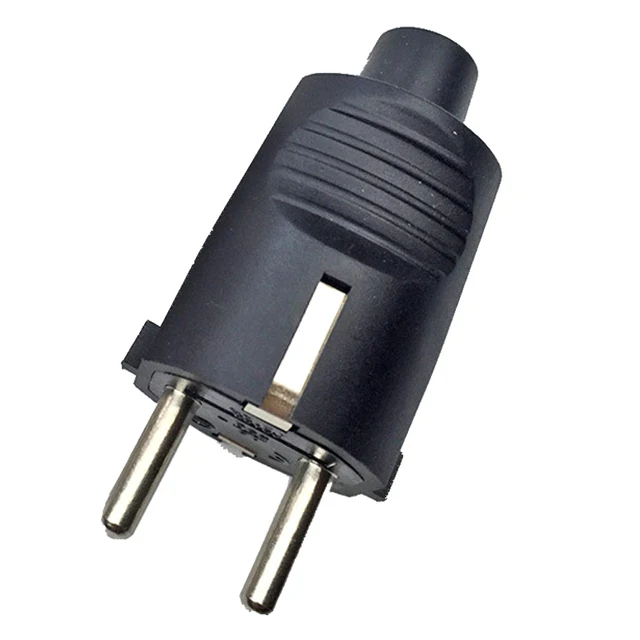 European Slim Thin Panel Single Germany Electrical Socket 250V 16A Wall
