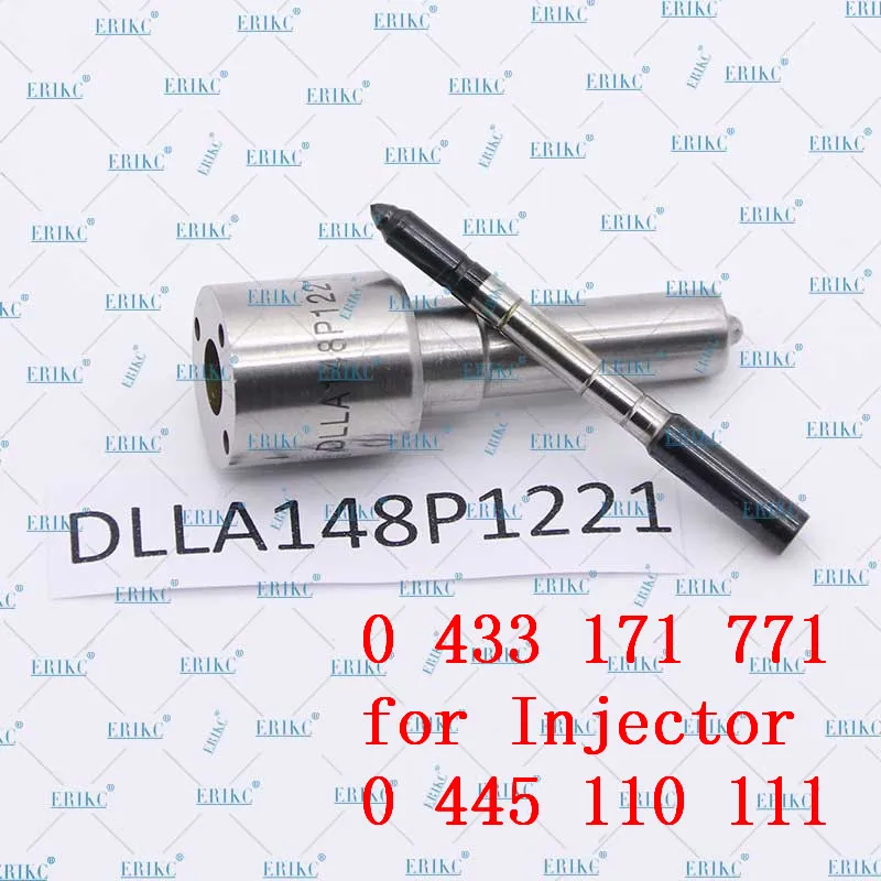 ERIKC DLLA148P1221 Форсунка для впрыска дизельного топлива с общей топливной магистралью