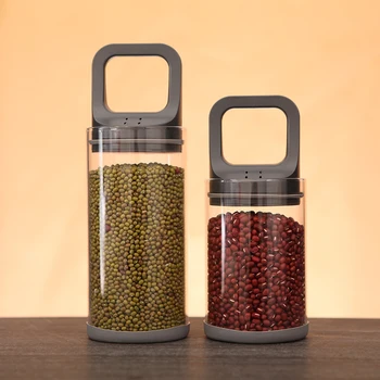 

1 Pcs Vacuum Sealed Jar Glass Pull Can Vacuum Jars Lid For Jars Food Glass Grains Container Storage Canister Kitchen Bottle Tank