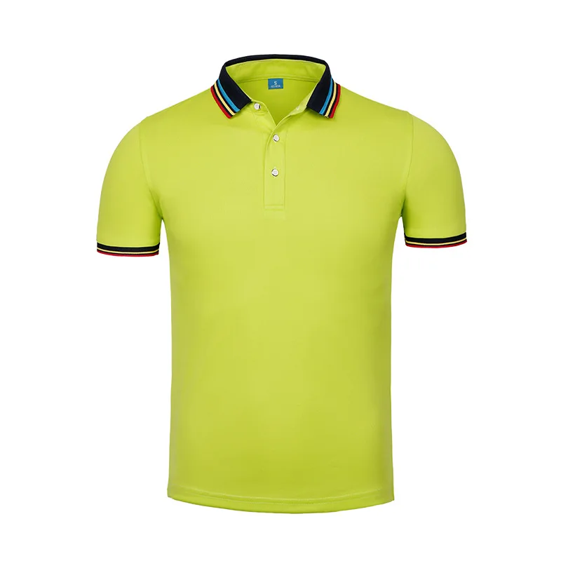 Men Polo Shirt Fashion Polo Men Stretchy Short Sleeve Polos Cotton Para Hombre Brand Printing Youth Lapel Summer Tops