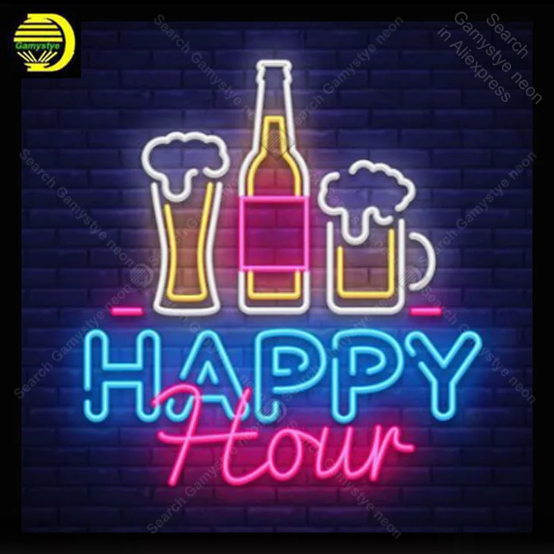 ADV PRO Tiki Bar Mask Pub Club Beer Drink Happy Hour Dual Color LED Neon Sign Green & Yellow 300 x 210mm st6s32-i2067-gy