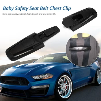 

1pc Baby Chest Clip Generic Safe Buckle for Car Child Safety Seat Belt Harness Universal Car Accessories