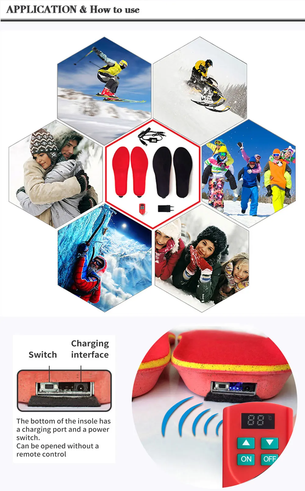 HEATED INSOLES WIRELESS