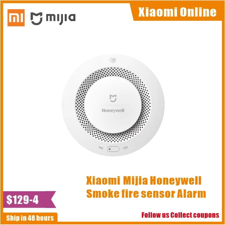 Датчик сигнализации Xiaomi Mijia Honeywell детектор газа работает с многофункциональным