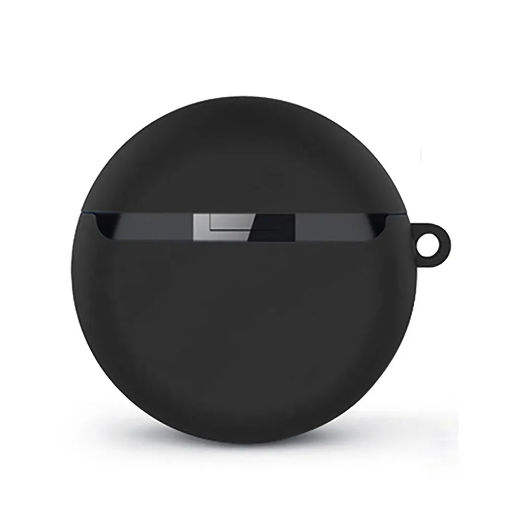Black Чехол для huawei Freebuds 3 Чехол беспроводной Bluetooth наушники защитный чехол протектор кожи силиконовый чехол для зарядки 19Nov - Цвет: Black