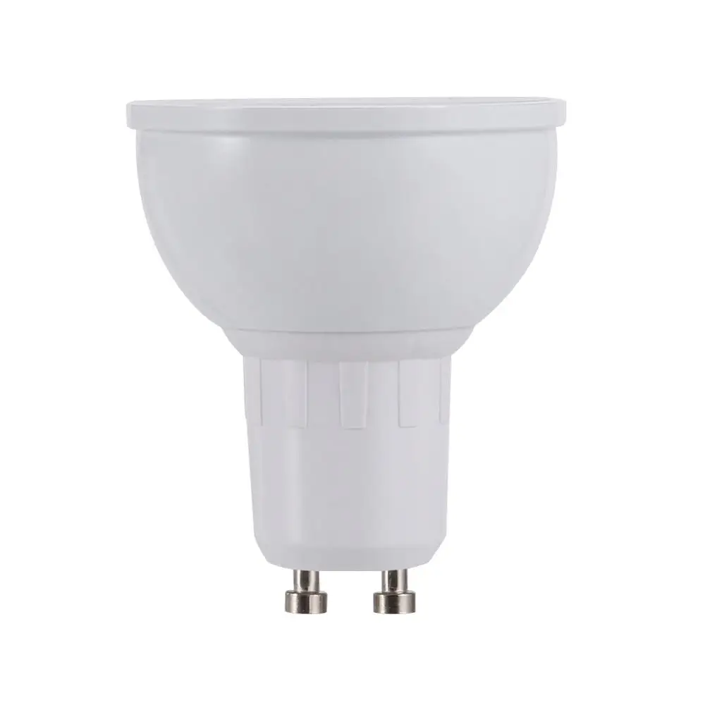 GU10 White Body Светодиодный прожектор Смарт wifi Светодиодная лампа AC85V-265V RGBW затемнение 6 Вт E27 E26 GU10 Gu5.3 работа с Google Home умный wifi прожекторы - Испускаемый цвет: GU10 White Body