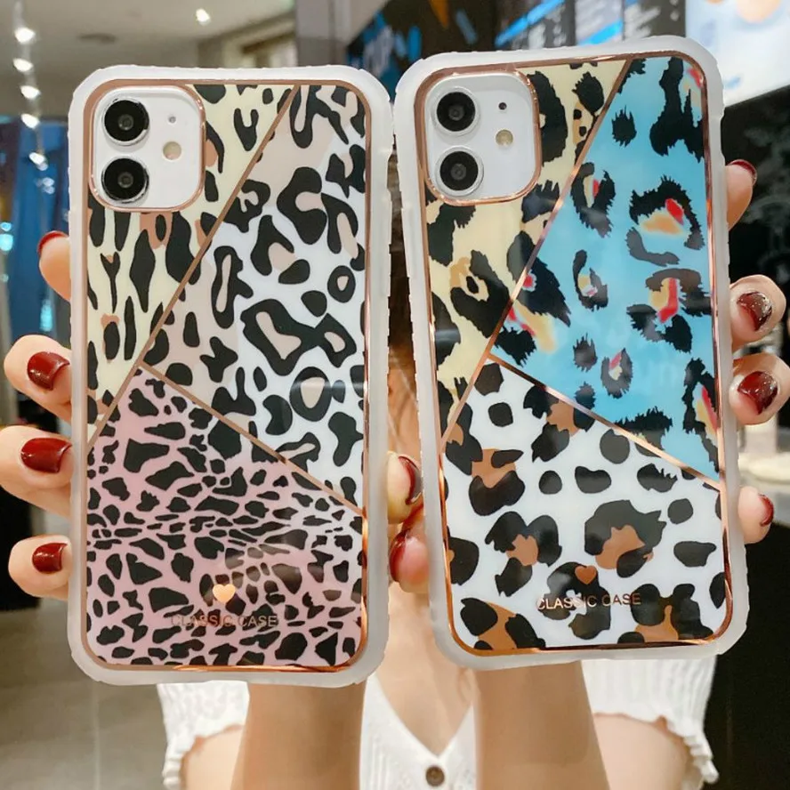 Мягкий чехол LCHULLE с леопардовым принтом для Apple IPhone 11 Pro Max X XR XS 7 8 Plus SE 2020 мягкий