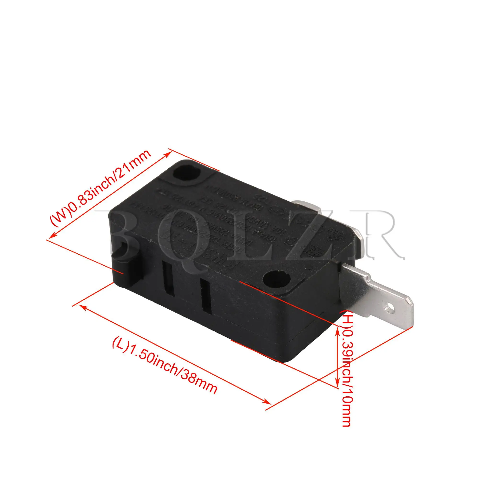 BQLZR 2PCS Universal Microwave Oven Door Switchs Replacement for KW3AT-16 Normally Open Type