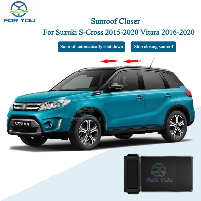 

FORYOU, автомобильное крепление на солнцезащитную крышу для Suzuki S-Corss 2015-2020 / Vitara 2016-2020, закрытое солнцезащитное стекло
