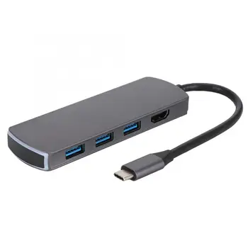 

Type-C Converter High-Definition Multifunctional USB Hub Adapter for IOS for Android