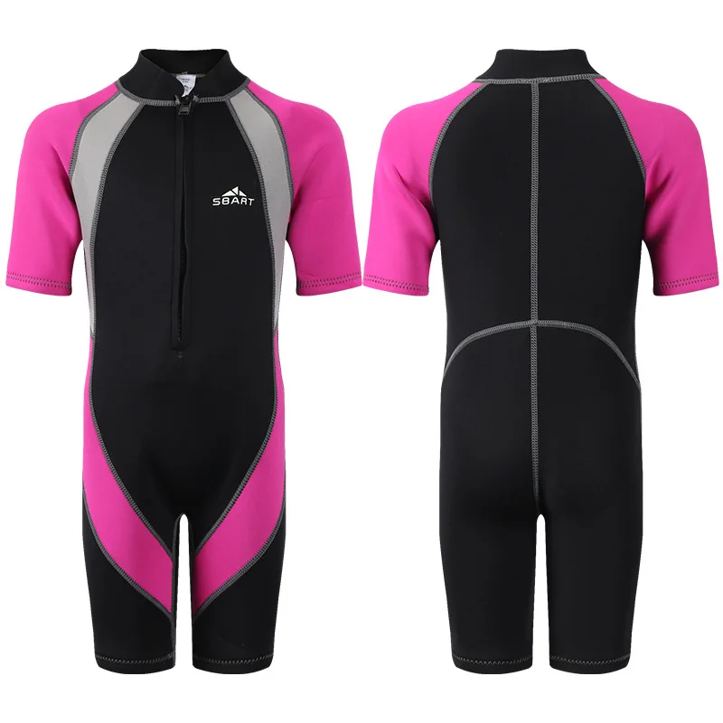 

Sbart 2mm Snorkeling Quick-Dry One-piece Warm Small Middle And Large Sun-resistant Diving Suit Men And Women Children Diving Sui