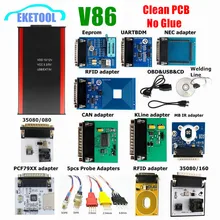 Программатор V86 iPROG + Iprog Pro, поддержка 2019 года, 3 в 1, стандартный сброс, замена Carprog Digiprog Tango Программатор V86 iPROG + Iprog Pro, поддержка 2019 года, 3 в 1, стандартный сброс, замена Carprog Digiprog Tango