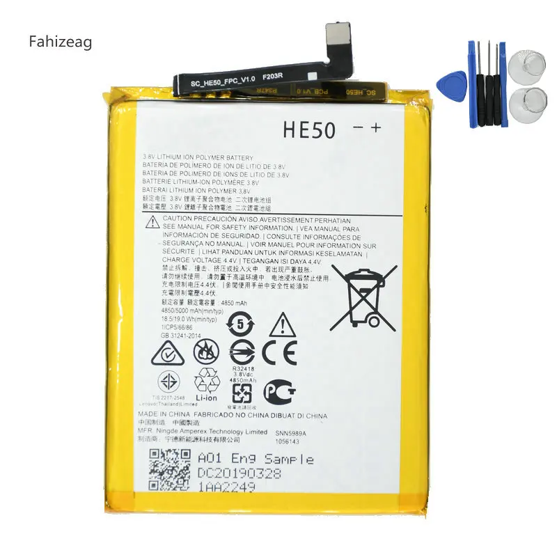 

Fahizeag HE50 Replacement Battery For Motorola Moto E4 Plus XT1773 XT1775 XT1770 XT1771 XT1774 XT1776 moile phone Batteries