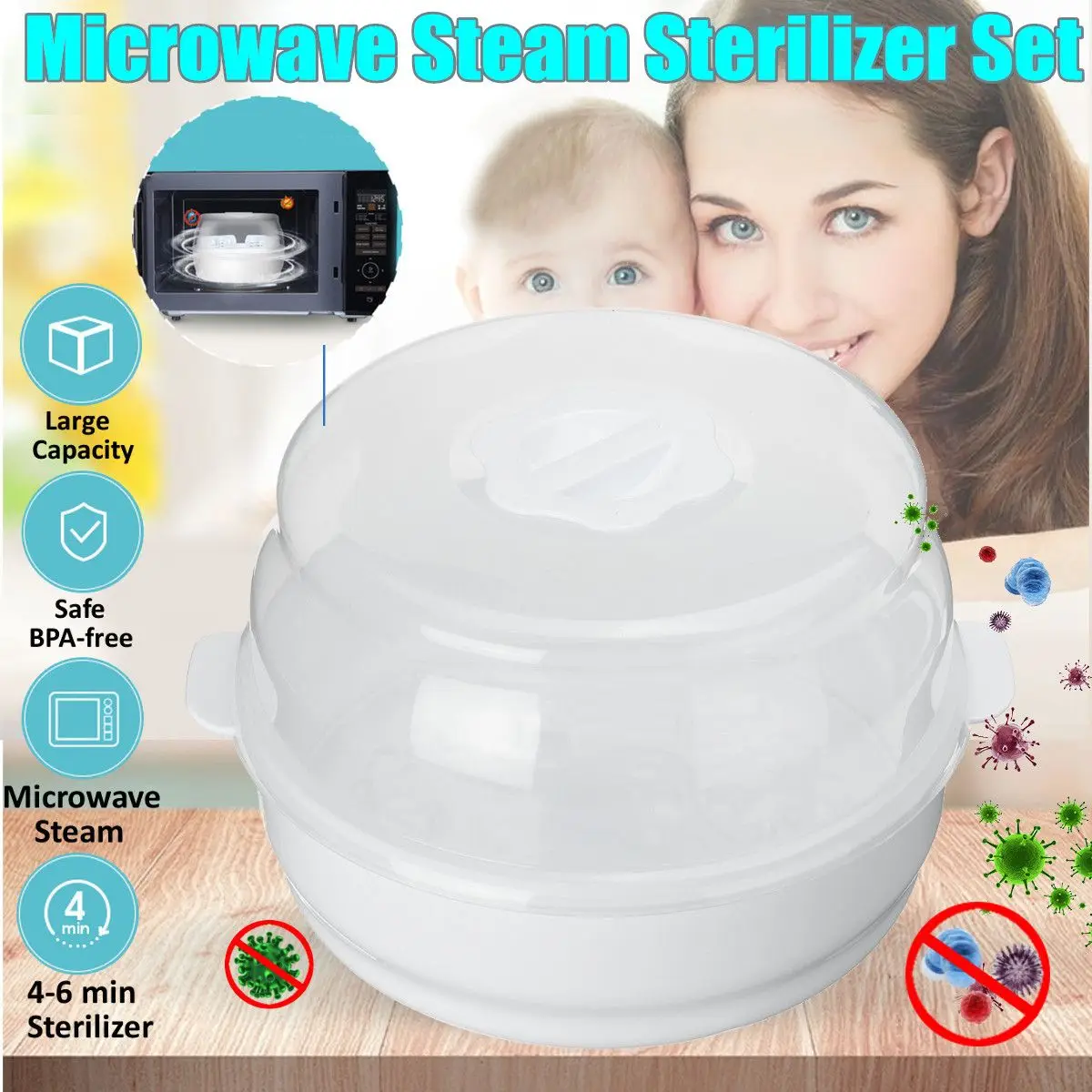 travel bottle steriliser