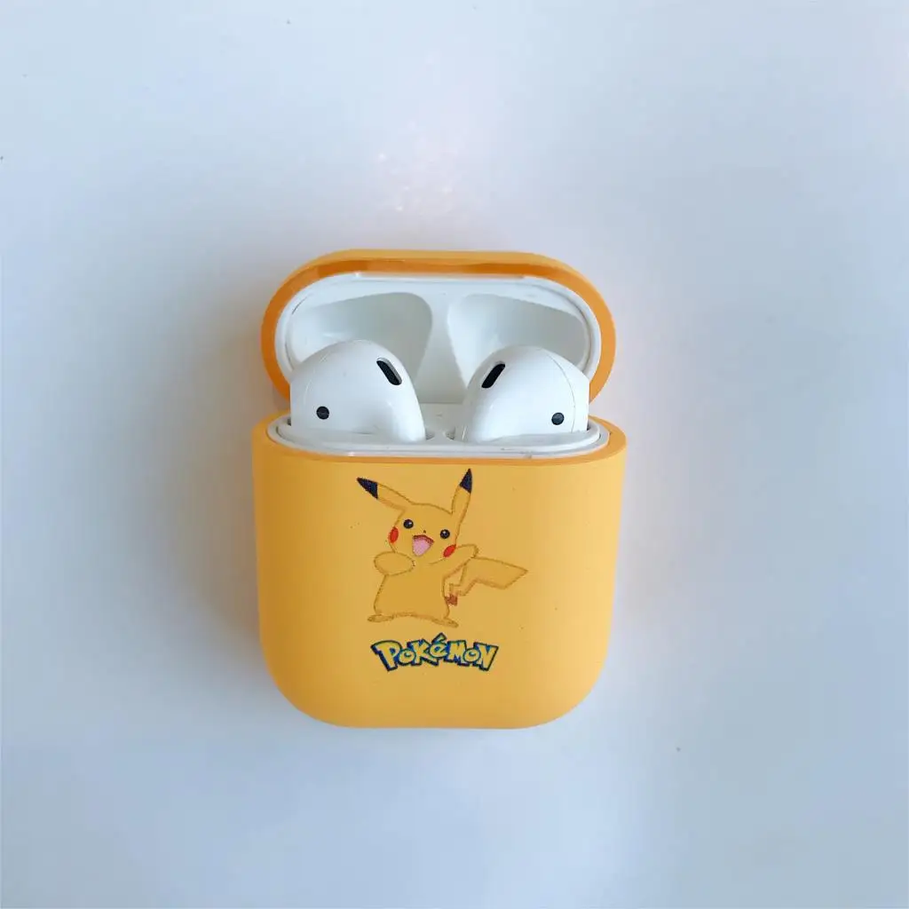 Wireless Bluetooth Earphone Cartoon Cute Pc Case For Apple AirPods Headphones Cases For Airpods 1 2 pc hard Protective Cover