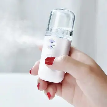 

Mini Nano Facial Sprayer USB Nebulizer Face Humidifier Mist Atomization Moisturizing Nano Mist Sprayer Sprinkler Dropshipping